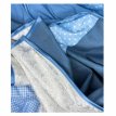 Square & Stars - Blue & White