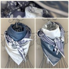 Checks & Dots - Blue & White