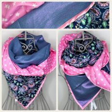 Jeans Flowers & Stars