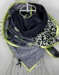 Lace & Jacquard - Green & Grey
