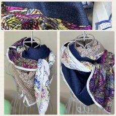 Lace & Jeans - Blue & Taupe