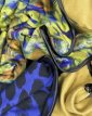 Leaf & Leopard - Yellow & Blue