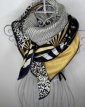 Léopard & Jacquard - Yellow & Black