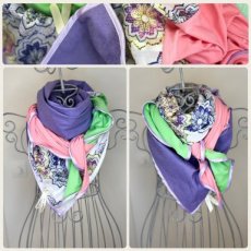 Mandala & Plain - Purple & Pink
