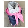 Stars & Floral - Pink & White