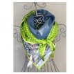 Stars & Mandala - Green & Navy