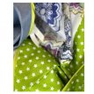Stars & Mandala - Green & Navy