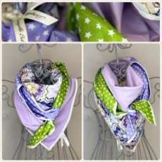 Stars & Mandala - Purple & Green