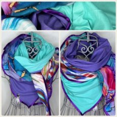 Weavy Purple & Turquoise