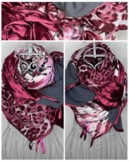 Wild & Lines - Grey & Burgundy